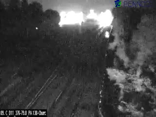 Snapshot from I-376 @ Exit 79B (PA 130 Churchill) Westbound