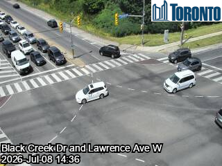 Snapshot from BLACK CREEK DR / LAWRENCE AVE W