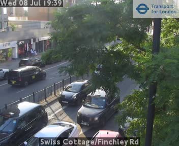 Snapshot from Swiss Cottage/Finchley Rd