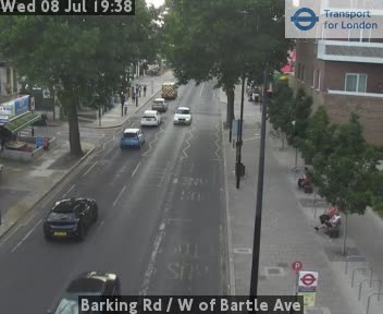 Snapshot from Barking Rd / W of Bartle Ave