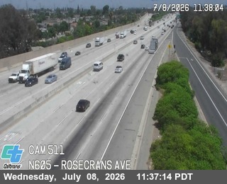 Snapshot from I-605 : (511) Rosecrans Ave