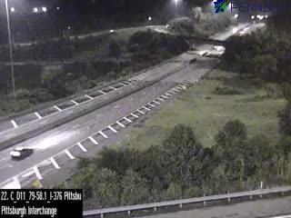 Snapshot from I-79 @ Exit 59B (I-376 West Airport) Eastbound