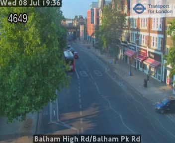 Snapshot from Balham High Rd/Balham Pk Rd