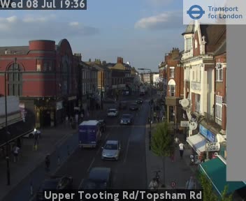 Snapshot from Upper Tooting Rd/Topsham Rd