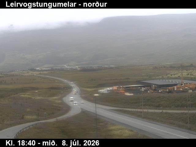 Snapshot from Leirvogstungumelar — Leirvogstungumelar í norður