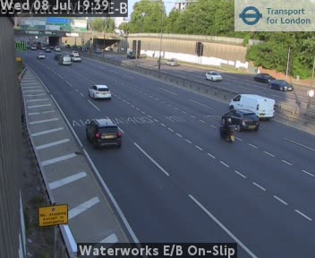 Snapshot from Waterworks E/B On-Slip
