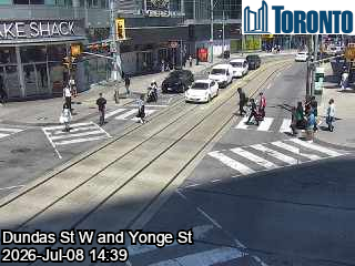 Snapshot from YONGE ST / DUNDAS ST
