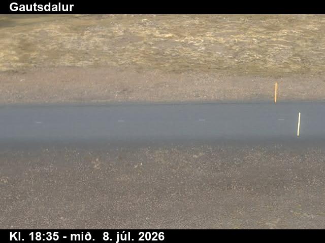 Snapshot from Gautsdalur — Gautsdalur niður á veg