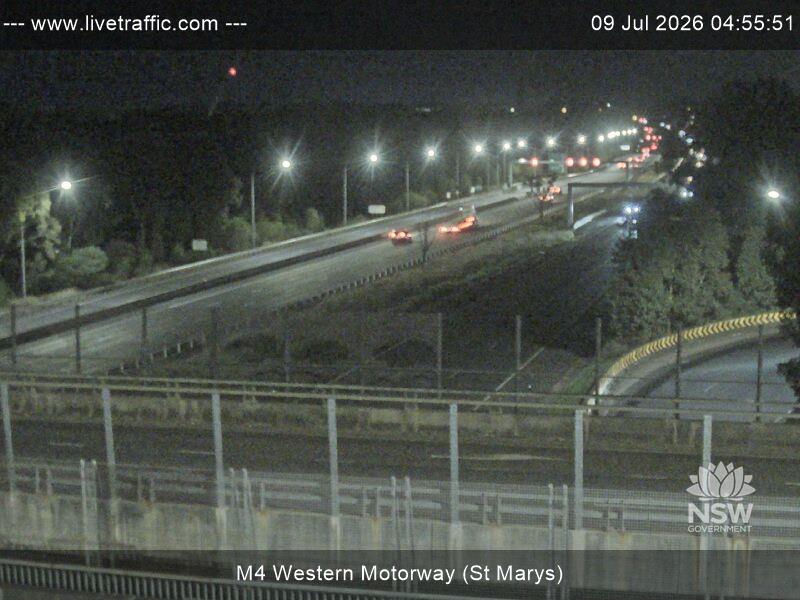 Snapshot from M4 Western Motorway (St Marys)