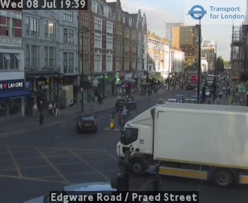 Snapshot from Edgware Road / Praed Street