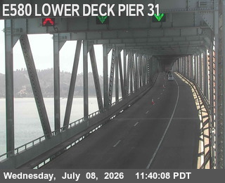 Snapshot from TVR27 -- I-580 : Lower Deck Pier 31