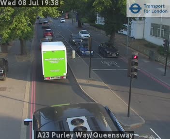 Snapshot from A23 Purley Way/Queensway