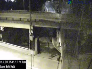 Snapshot from I-376 @ MM 69.7 (Ft Pitt Tunnel - Lower Portal) Westbound