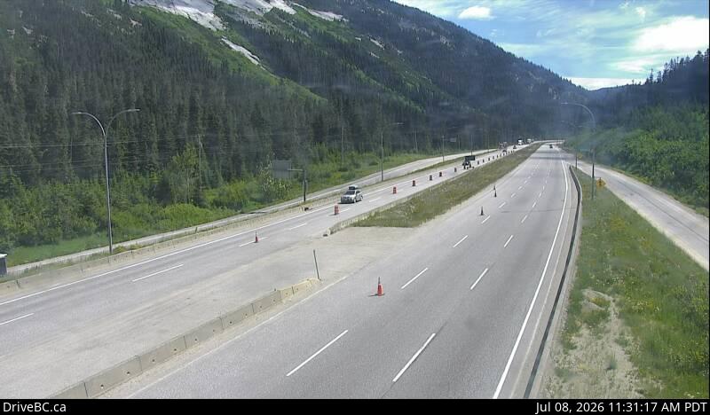 Snapshot from Zopkios Northbound - N