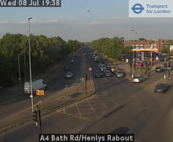 Snapshot from A4 Bath Rd/Henlys Rabout