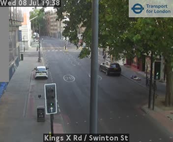 Snapshot from Kings X Rd / Swinton St
