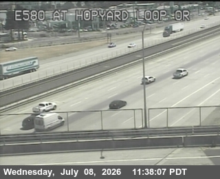 Snapshot from TVA55 -- I-580 : Hopyard Loop Onramp