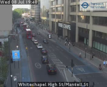 Snapshot from Whitechapel High St/Mansell St