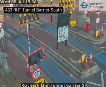 Snapshot from Rotherhithe Tunnel Barrier S