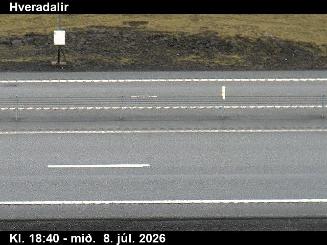 Snapshot from Hveradalir — Hveradalir niður á veg