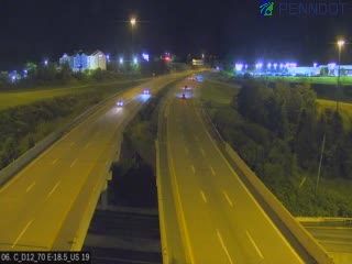 Snapshot from I-70 @ Exit 19 (US 19 Murtland Ave) Eastbound