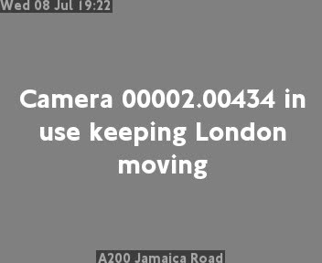 Snapshot from A200 Jamaica Road