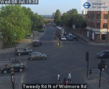 Snapshot from Tweedy Rd N of Widmore Rd
