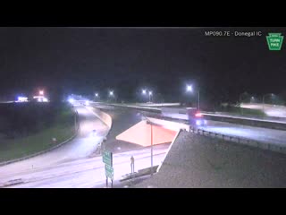 Snapshot from I-70 / I-76 @ Exit 91, Donegal Interchange Eastbound