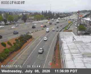 Snapshot from TVA91 -- I-880 : Oak Street