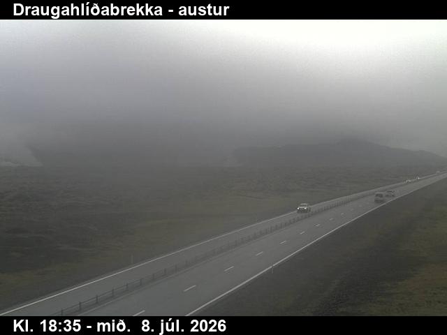 Snapshot from Litla Kaffistofan — Draugahlíðabrekka til Hveragerðis