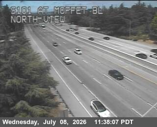 Snapshot from TVC28 -- US-101 : At Moffett Blvd