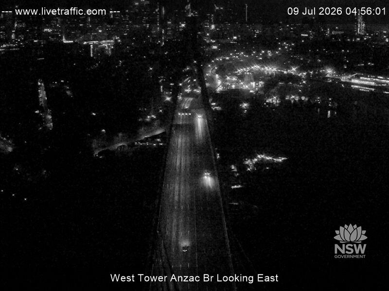 Snapshot from Anzac Bridge and West Tower
