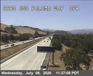 Snapshot from TVA13 -- I-680 : Paloma Way