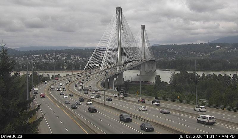 Snapshot from Port Mann Bridge - W