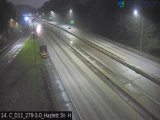 Snapshot from I-279 @ Exit 3 (Hazlett St) Northbound