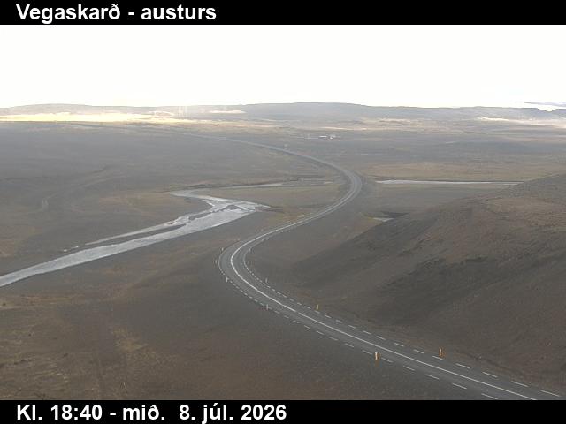 Snapshot from Vegaskarð — Vegaskarð til austurs