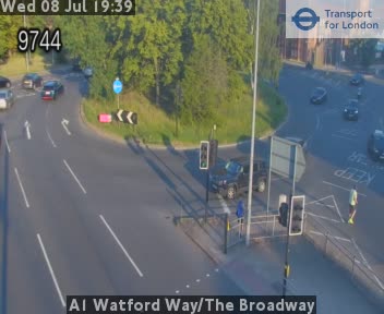 Snapshot from A1 Watford Way/The Broadway