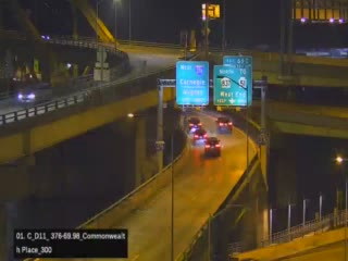 Snapshot from I-376 @ Exit 70C (North I-279 Ft Duquesne Bridge/North Shore)