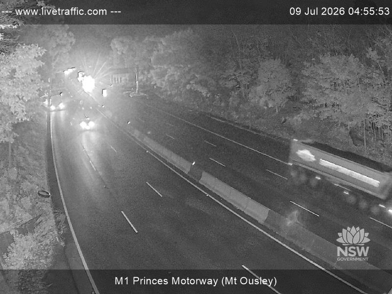 Snapshot from M1 Princes Motorway (Mt Ousley)