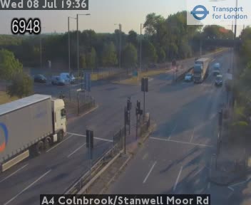 Snapshot from A4 Colnbrook/Stanwell Moor Rd