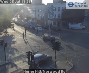 Snapshot from Herne Hill/Norwood Rd