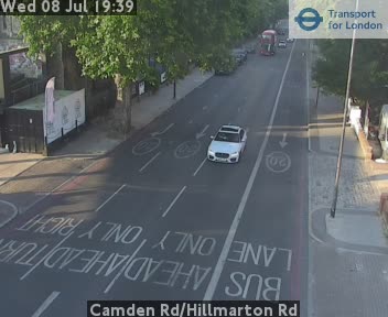 Snapshot from Camden Rd/Hillmarton Rd