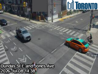 Snapshot from DUNDAS ST E / JONES AVE
