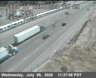 Snapshot from TVA56 -- I-580 : HACIENDA DR OR