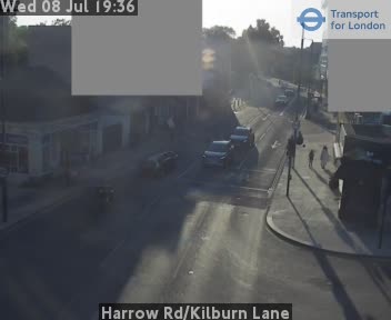 Snapshot from Harrow Rd/Kilburn Lane