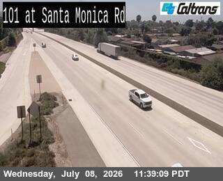 Snapshot from US-101 : Santa Monica Road