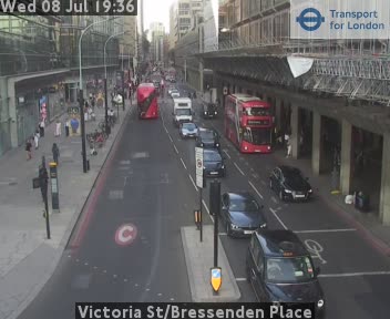 Snapshot from Victoria St/Bressenden Place