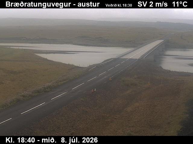 Snapshot from Bræðratunguvegur — Bræðratunguvegur séð að Flúðum