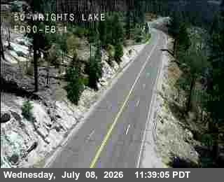Snapshot from Hwy 50 at Wrights Lake 1