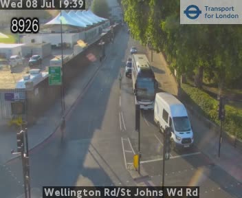 Snapshot from Wellington Rd/St Johns Wd Rd